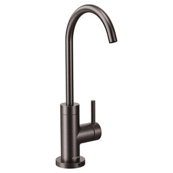 Moen One-Handle Beverage Faucet Black Stainless S5530BLS